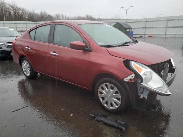 3N1CN7AP7JL873206 - 2018 NISSAN VERSA S RED photo 4