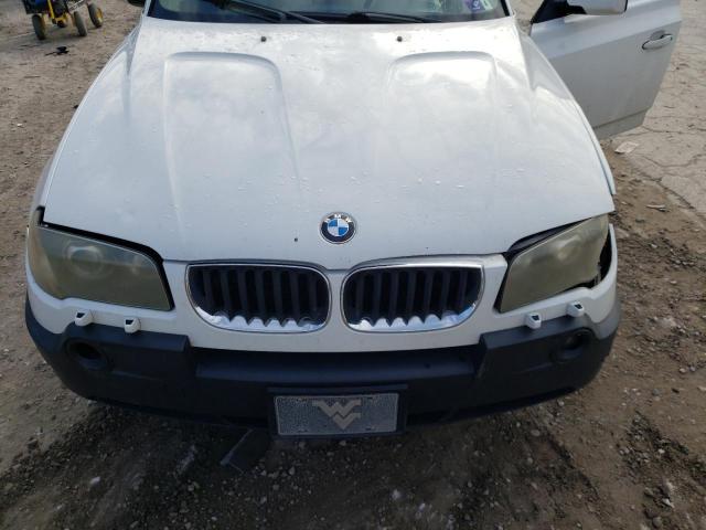 WBXPA93474WD00707 - 2004 BMW X3 3.0I WHITE photo 12