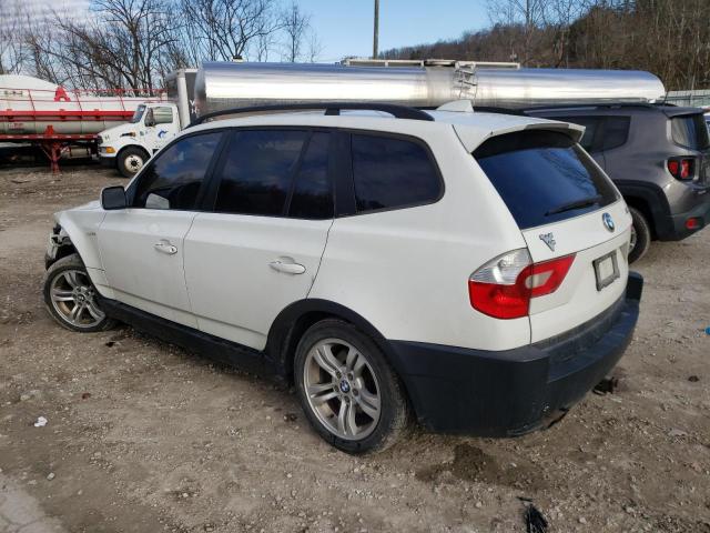 WBXPA93474WD00707 - 2004 BMW X3 3.0I WHITE photo 2