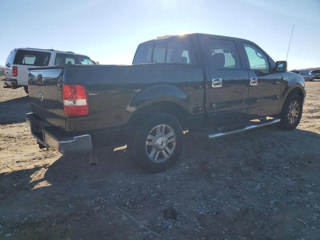 1FTPW12586FA72856 - 2006 FORD F150 SUPERCREW BLACK photo 3