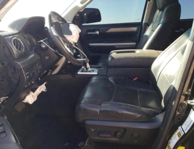 5TFAW5F13EX396990 - 2014 TOYOTA TUNDRA CREWMAX PLATINUM Schwarz Foto 7