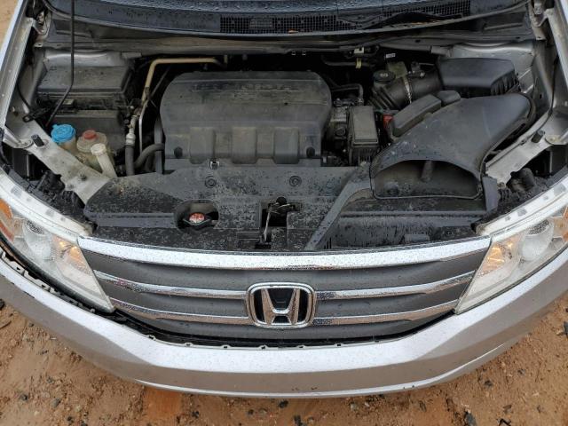 5FNRL5H66DB043771 - 2013 HONDA ODYSSEY EXL SILVER photo 12