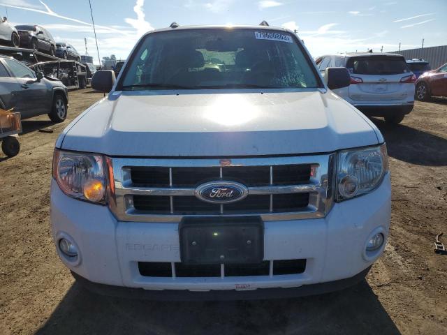 1FMCU0D77CKB58199 - 2012 FORD ESCAPE XLT WHITE photo 5