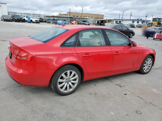 WAUBFAFLXEN015093 - 2014 AUDI A4 PREMIUM RED photo 3