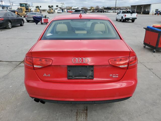 WAUBFAFLXEN015093 - 2014 AUDI A4 PREMIUM RED photo 6