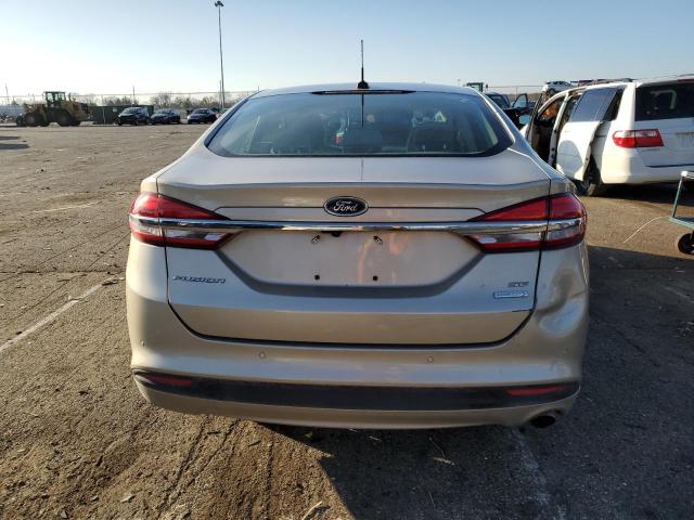 3FA6P0HD7HR140142 - 2017 FORD FUSION SE CREAM photo 6