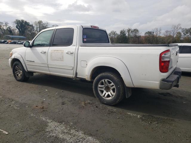 5TBET34126S550350 - 2006 TOYOTA TUNDRA DOUBLE CAB SR5 WHITE photo 2