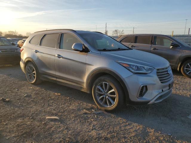 KM8SN4HF0HU202444 - 2017 HYUNDAI SANTA FE SE GRAY photo 4