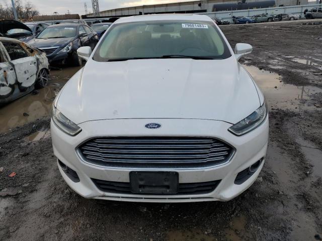 3FA6P0LU6ER148297 - 2014 FORD FUSION SE HYBRID WHITE photo 5