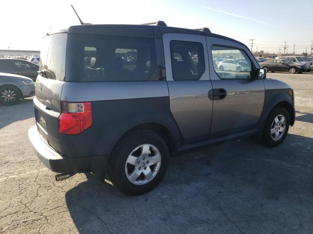 5J6YH28655L033432 - 2005 HONDA ELEMENT EX GRAY photo 3