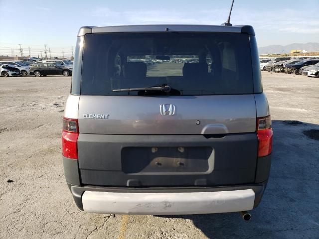 5J6YH28655L033432 - 2005 HONDA ELEMENT EX GRAY photo 6