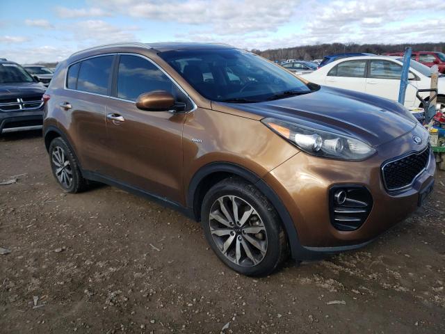 KNDPNCAC2H7112795 - 2017 KIA SPORTAGE EX BROWN photo 4