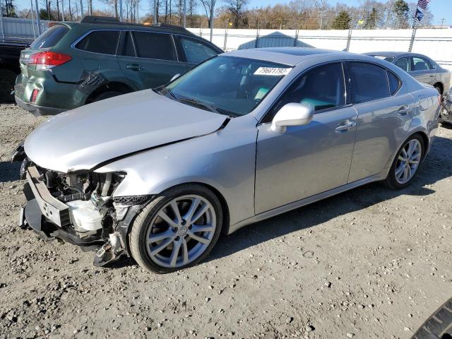 JTHBE262175016203 - 2007 LEXUS IS 350 SILVER photo 1