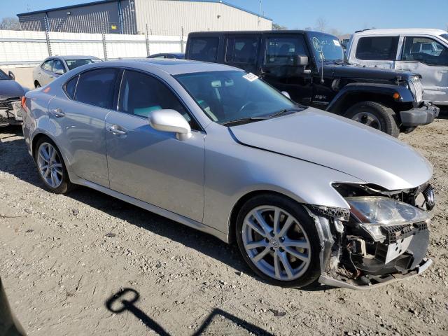 JTHBE262175016203 - 2007 LEXUS IS 350 SILVER photo 4