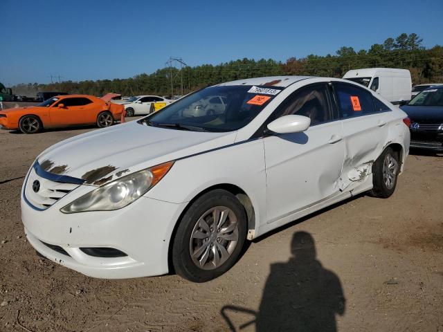 5NPEB4AC3BH224000 - 2011 HYUNDAI SONATA GLS WHITE photo 1