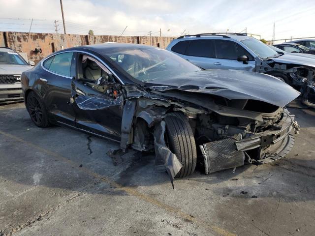 5YJSA1E44JF292374 - 2018 TESLA MODEL S შავი ფოტო 4