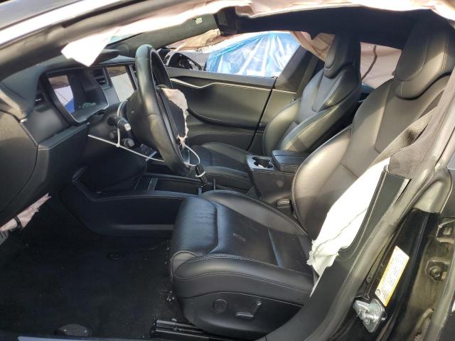 5YJSA1E44JF292374 - 2018 TESLA MODEL S შავი ფოტო 7
