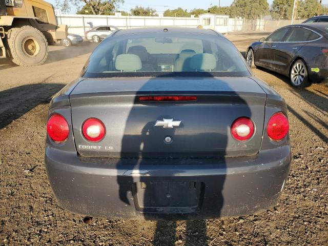 1G1AK18F787102131 - 2008 CHEVROLET COBALT LS GRAY photo 6