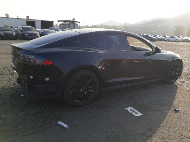 5YJSA1S14EFP37972 - 2014 TESLA MODEL S Սև լուսանկար 3