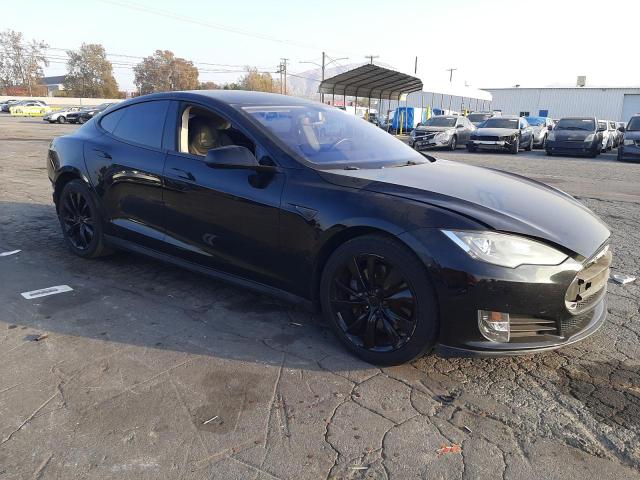 5YJSA1S14EFP37972 - 2014 TESLA MODEL S Սև լուսանկար 4