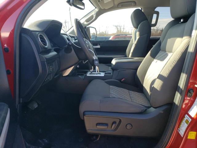 5TFUY5F15LX890918 - 2020 TOYOTA TUNDRA DOUBLE CAB SR/SR5 RED photo 7