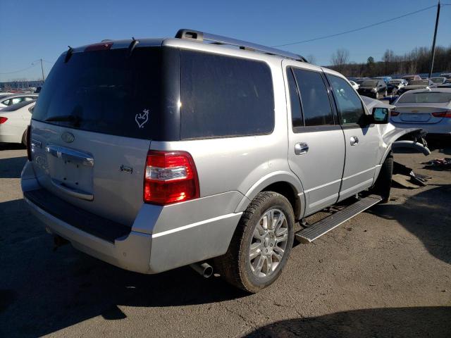 1FMJU2A58DEF35192 - 2013 FORD EXPEDITION LIMITED SILVER photo 3