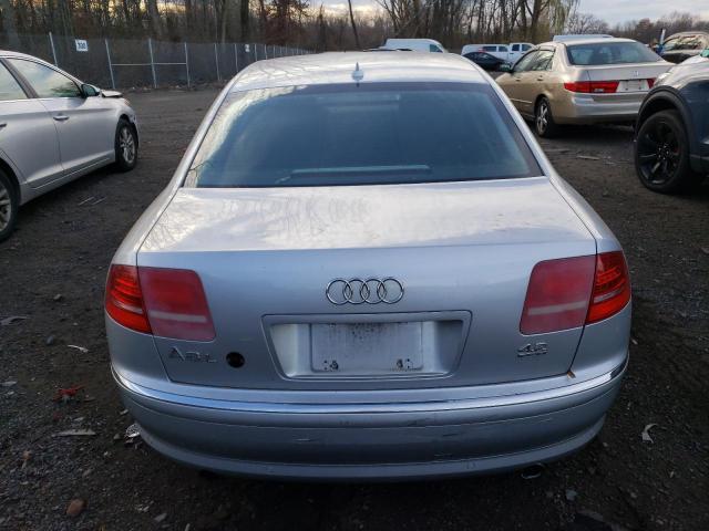 WAURVAFA3AN006066 - 2010 AUDI A8 QUATTRO SILVER photo 6