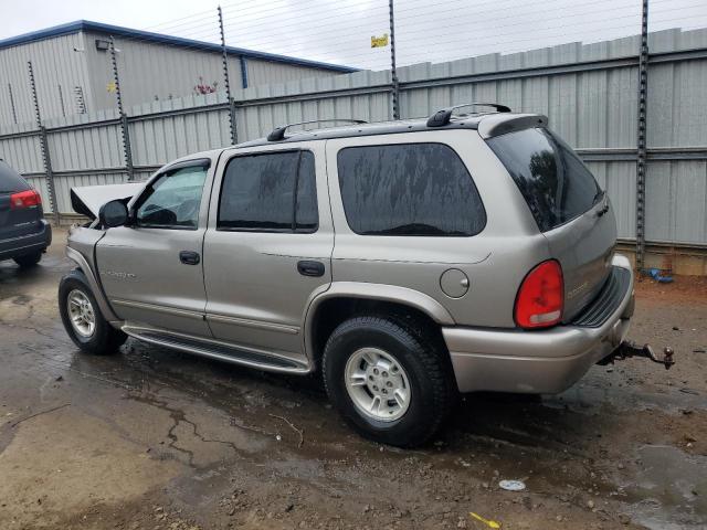 1B4HS28Z2YF151598 - 2000 DODGE DURANGO GRAY photo 2