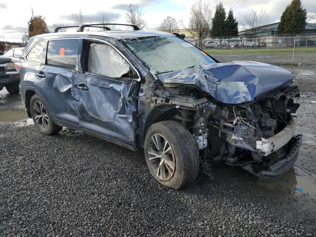 5TDJKRFH9GS314804 - 2016 TOYOTA HIGHLANDER XLE Mavi foto 4