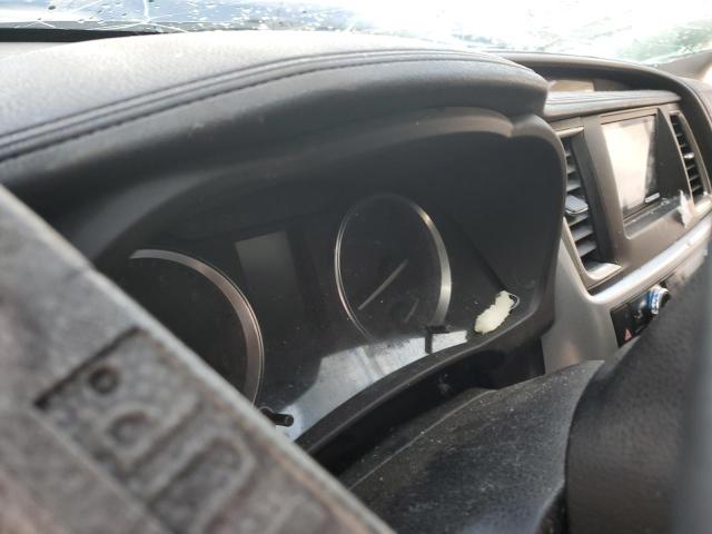 5TDJKRFH9GS314804 - 2016 TOYOTA HIGHLANDER XLE Mavi foto 9