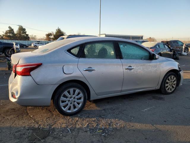 3N1AB7AP8JY255430 - 2018 NISSAN SENTRA S SILVER photo 3