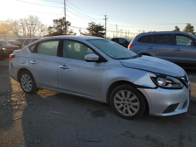 3N1AB7AP8JY255430 - 2018 NISSAN SENTRA S SILVER photo 4