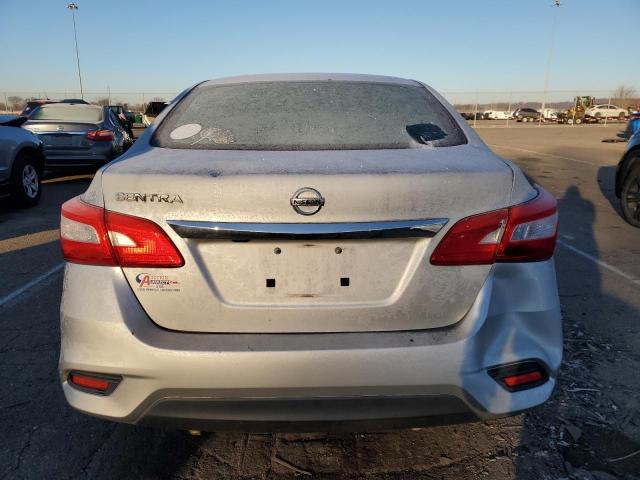 3N1AB7AP8JY255430 - 2018 NISSAN SENTRA S SILVER photo 6