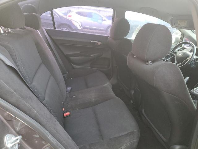 2HGFA1F67BH537800 - 2011 HONDA CIVIC LX-S ნაცრისფერი ფოტო 10