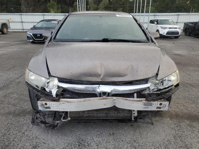 2HGFA1F67BH537800 - 2011 HONDA CIVIC LX-S ნაცრისფერი ფოტო 11
