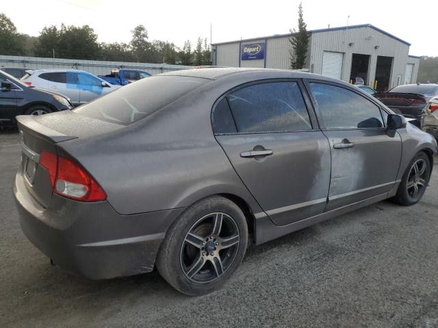 2HGFA1F67BH537800 - 2011 HONDA CIVIC LX-S ნაცრისფერი ფოტო 3