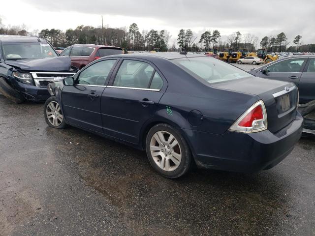 3FAHP08Z18R138617 - 2008 FORD FUSION SEL BLUE photo 2