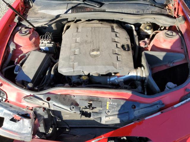 2G1FA1E35E9147470 - 2014 CHEVROLET CAMARO LS RED photo 11