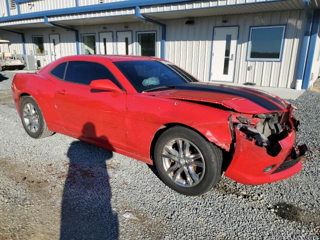 2G1FA1E35E9147470 - 2014 CHEVROLET CAMARO LS RED photo 4