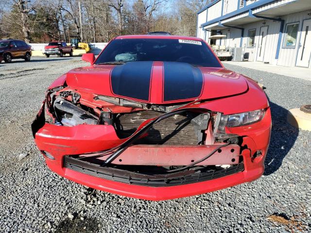 2G1FA1E35E9147470 - 2014 CHEVROLET CAMARO LS RED photo 5