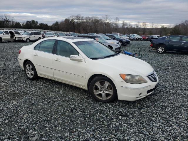 JH4KB16556C003266 - 2006 ACURA RL WHITE photo 4