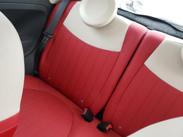 3C3CFFCR8ET267720 - 2014 FIAT 500 LOUNGE RED photo 10