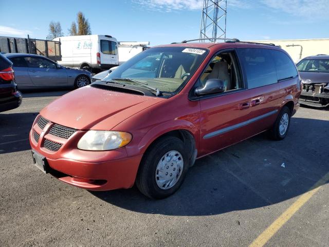 2B4GP44382R621188 - 2002 DODGE GRAND CARA SPORT RED photo 1