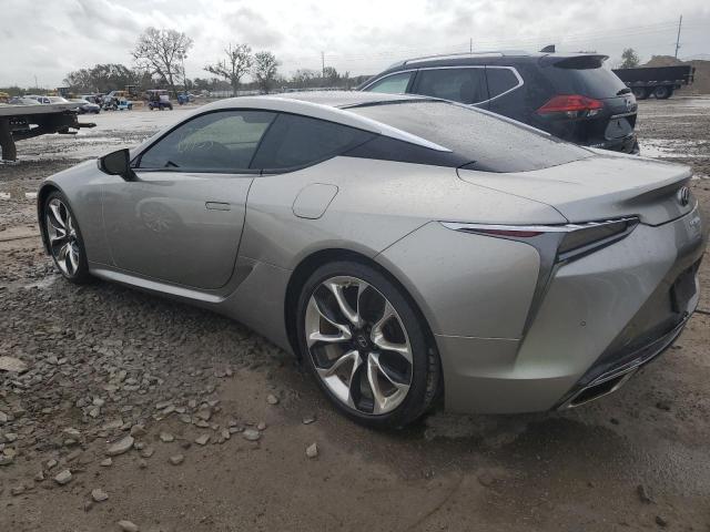 JTHHP5AYXJA003711 - 2018 LEXUS LC 500 SILVER photo 2