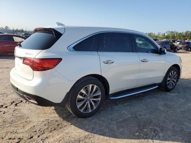 5FRYD3H64EB015982 - 2014 ACURA MDX TECHNOLOGY WHITE photo 3