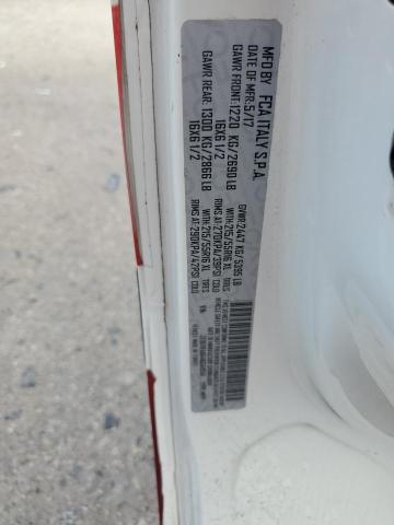 ZFBERFAB4H6G49541 - 2017 RAM PROMASTER TWO TONE photo 13