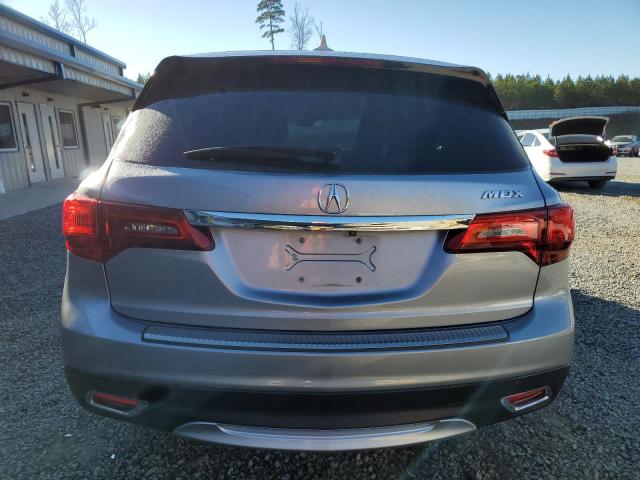 5FRYD3H48GB005697 - 2016 ACURA MDX TECHNOLOGY SILVER photo 6