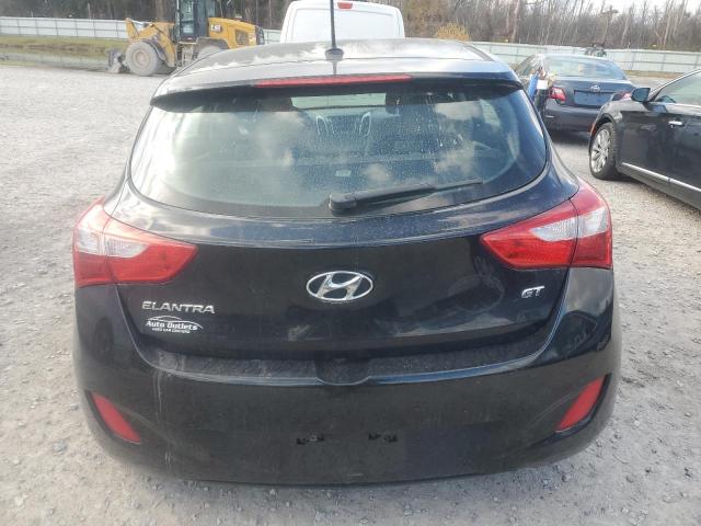 KMHD35LH0GU301468 - 2016 HYUNDAI ELANTRA GT BLACK photo 6