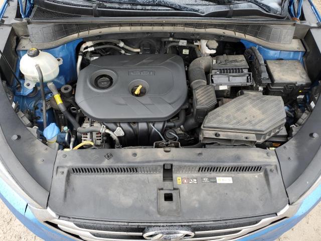 KM8J33A42JU696204 - 2018 HYUNDAI TUCSON SEL BLUE photo 11