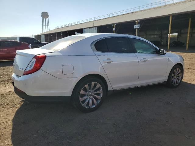 1LNHL9DK6DG605532 - 2013 LINCOLN MKS WHITE photo 3